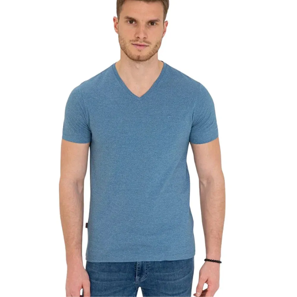 Pierre Cardin Slim Fit V-Neck T-Shirt Men