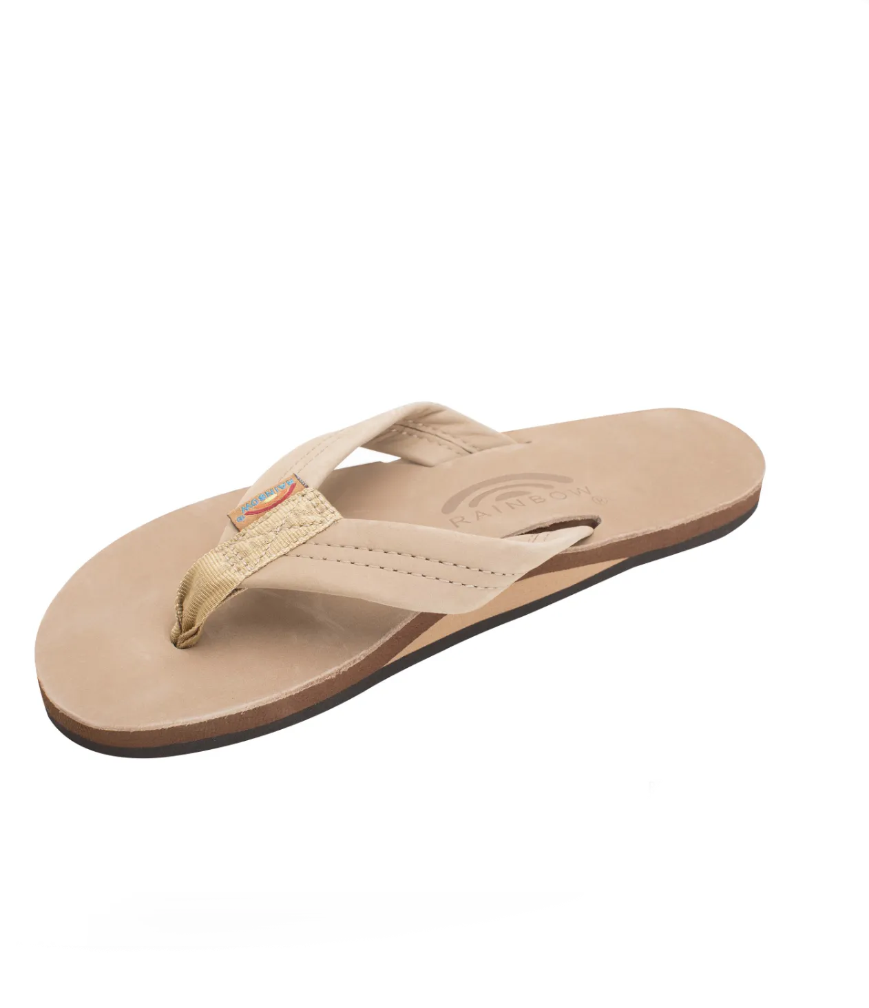 Premier Leather Single Layer Sandal Sierra Brown