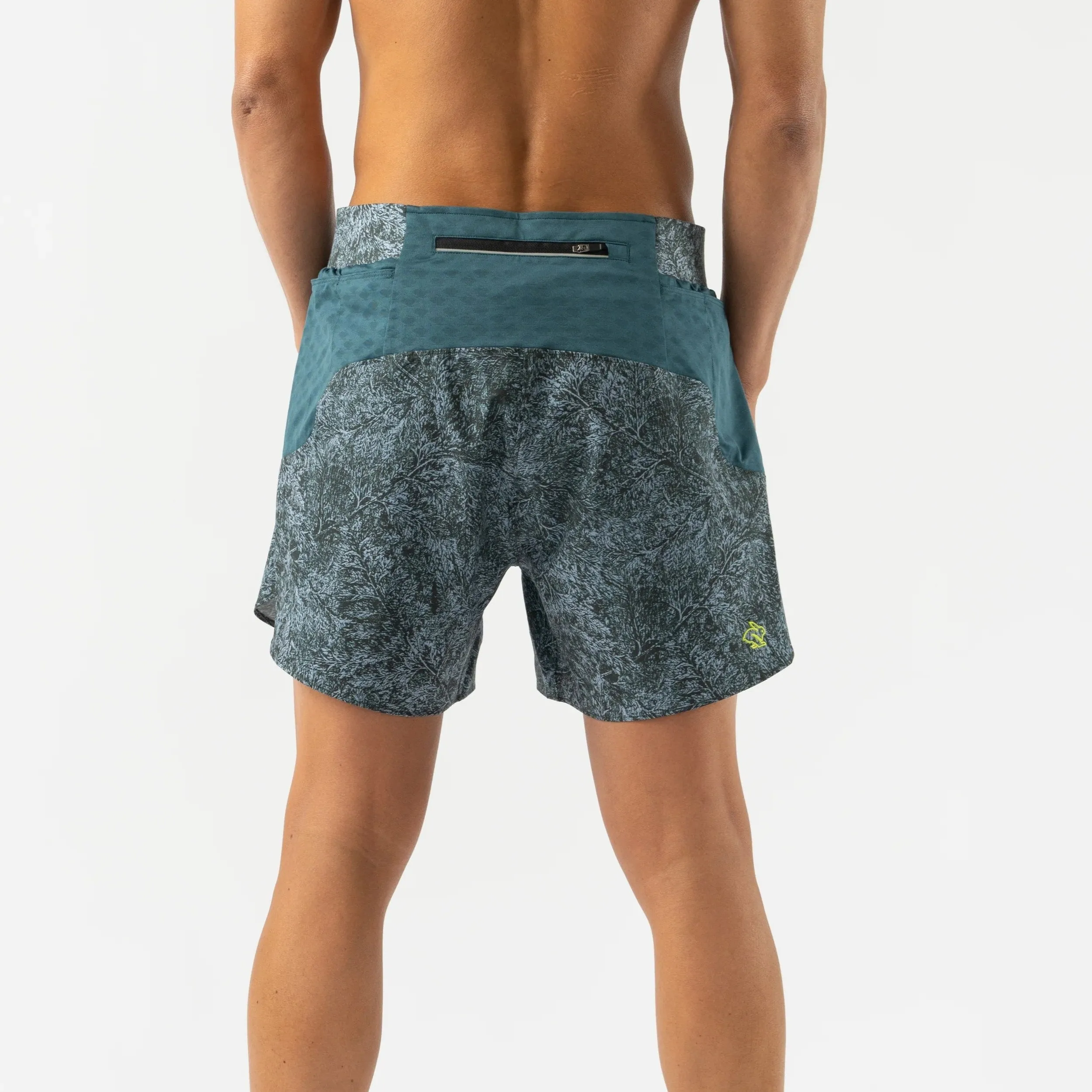 rabbit FKT 2.0 5" Short | Balsam Fern | Mens