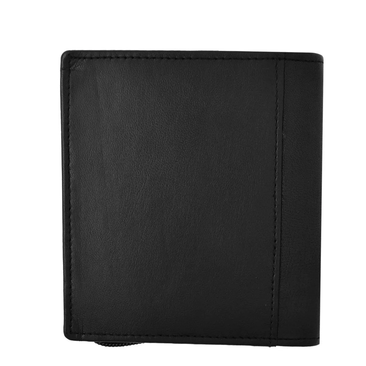 RFID Blocking Genuine Leather Zip Around Card Holder