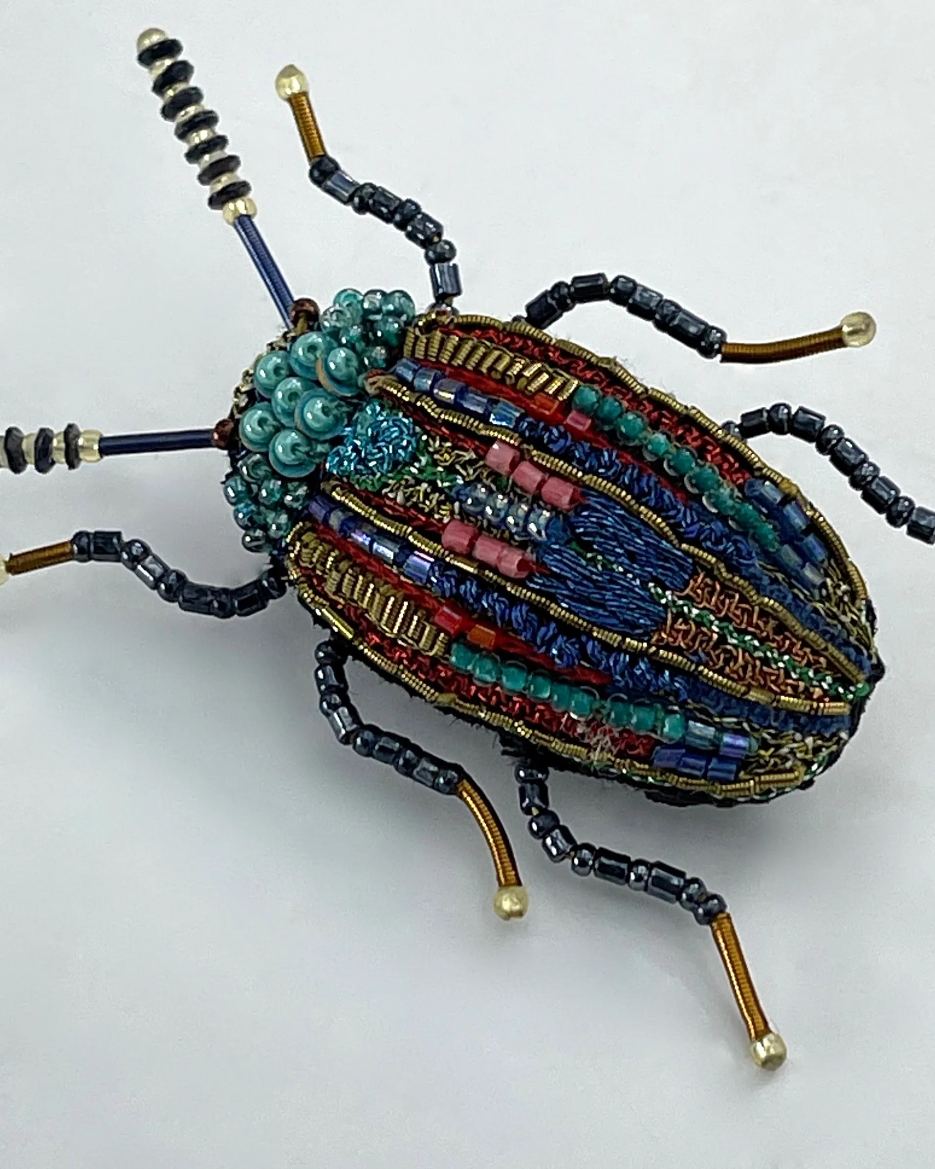 Snowdon Beetle Brooch