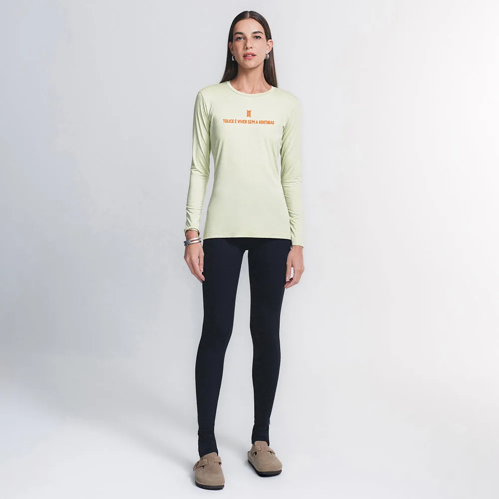 Tech T-shirt Long Sleeve Ventura Viagens Feminino