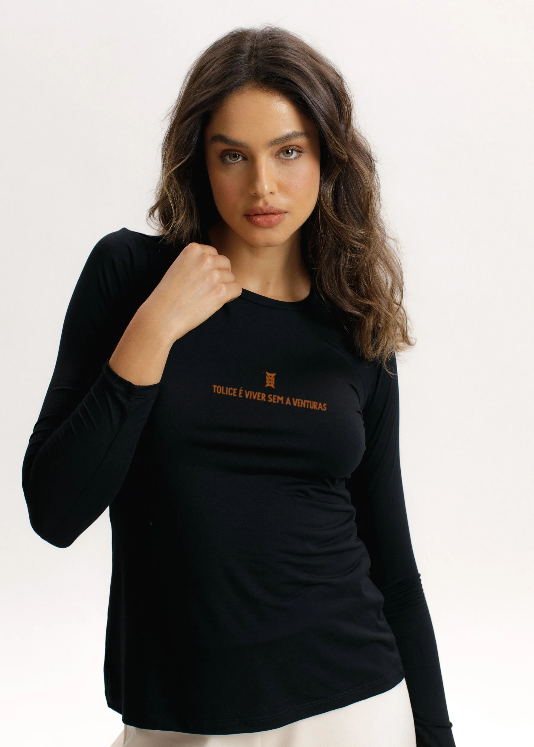 Tech T-shirt Long Sleeve Ventura Viagens Feminino