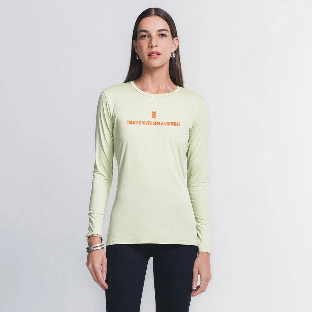 Tech T-shirt Long Sleeve Ventura Viagens Feminino