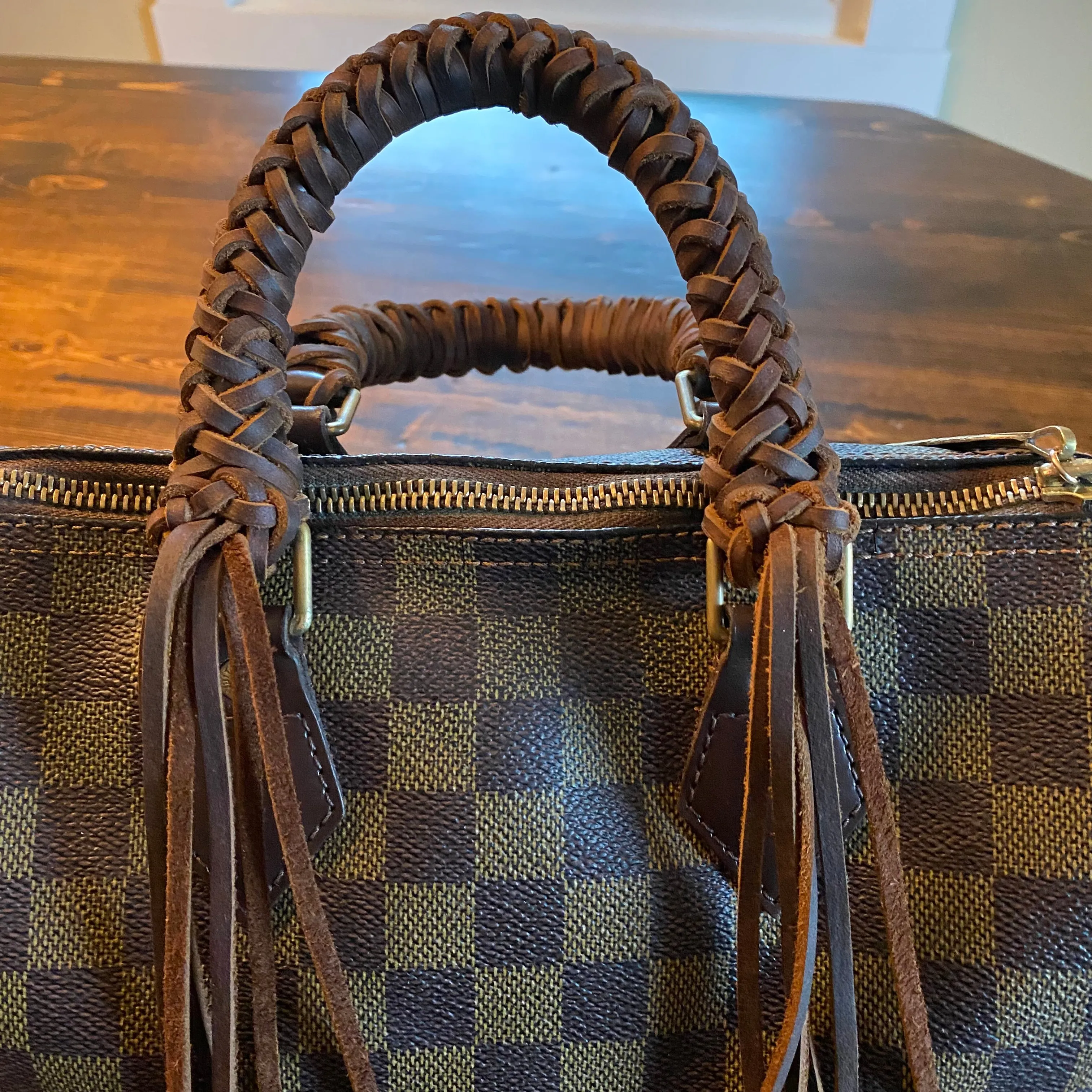 The Full Falcon in Damier Ebene