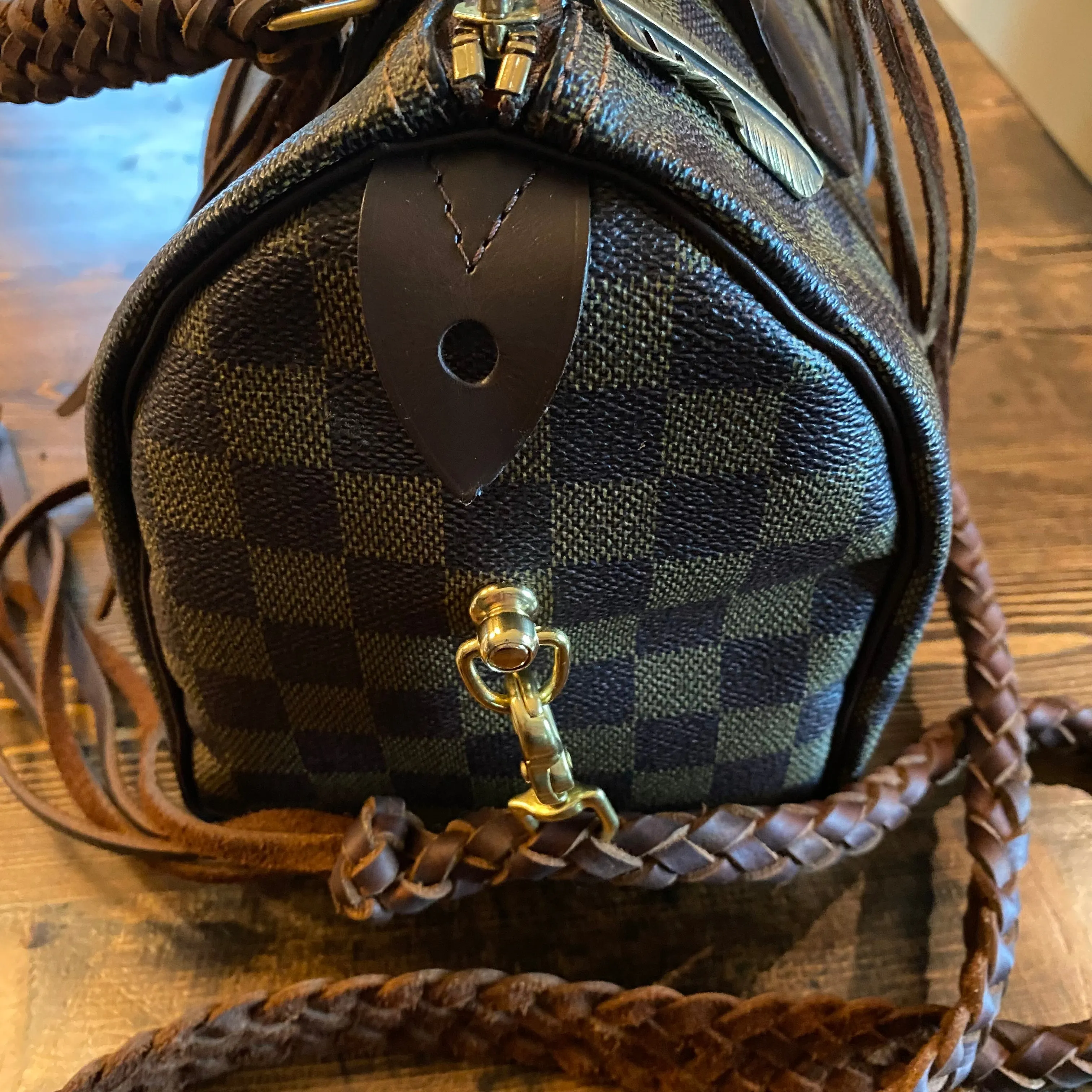 The Full Falcon in Damier Ebene