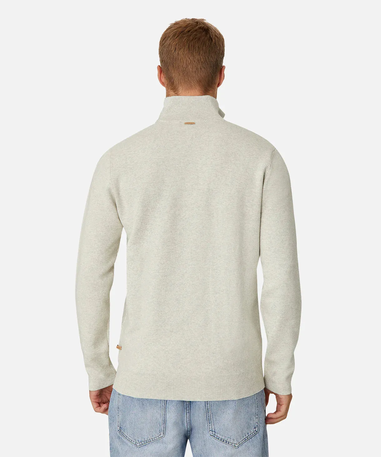 The Lakewood Zip Neck Knit