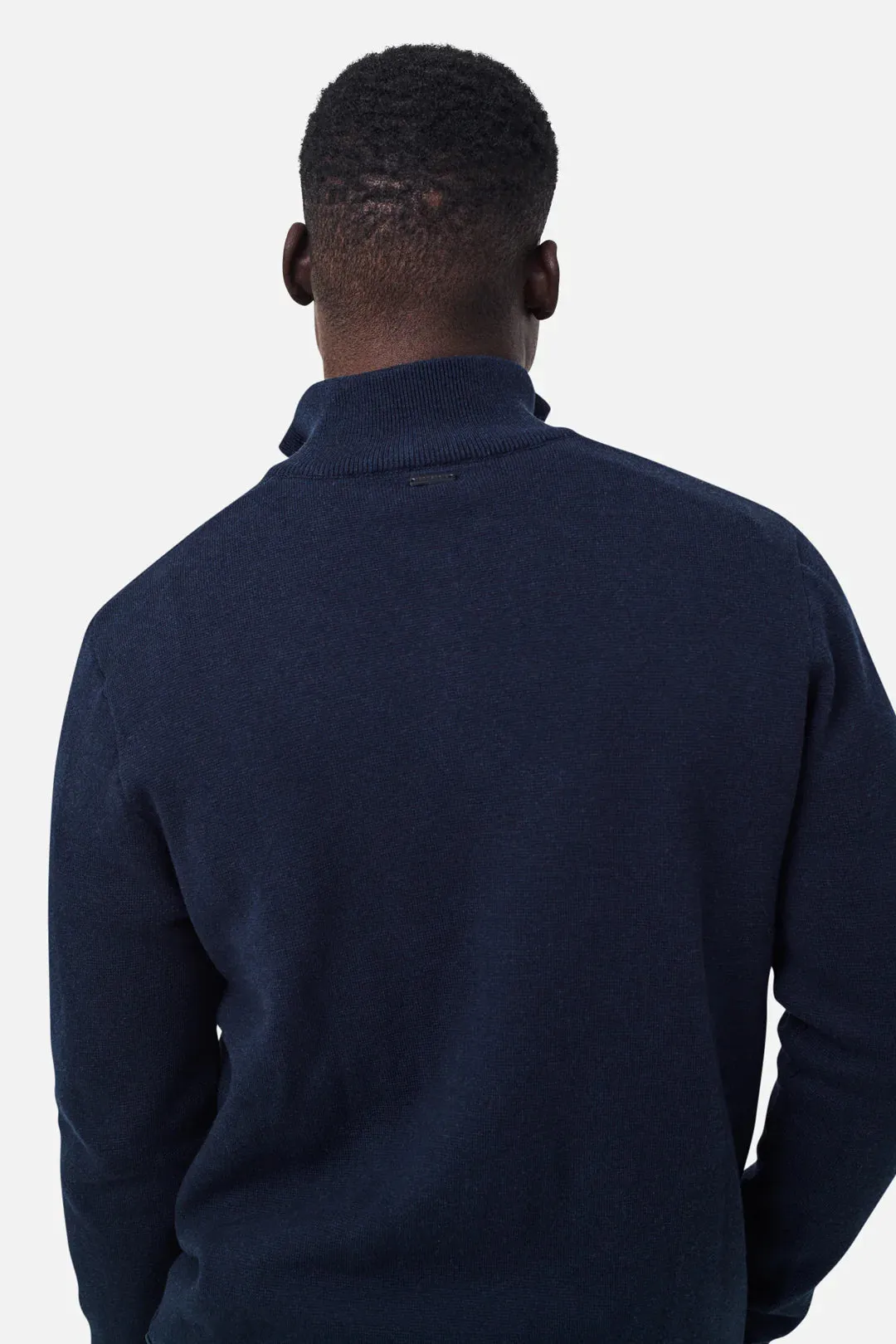 The Lakewood Zip Neck Knit