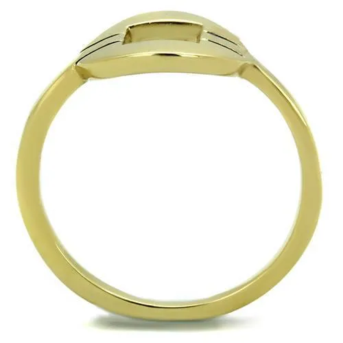 TK2033 IP Gold(Ion Plating) Stainless Steel Ring