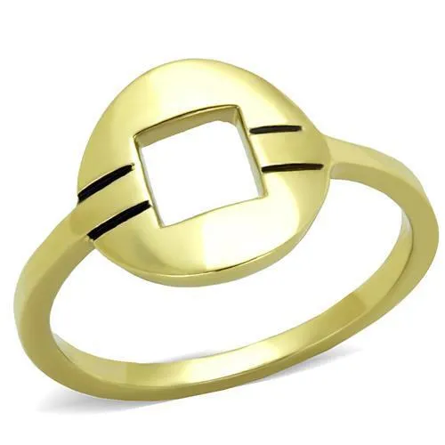 TK2033 IP Gold(Ion Plating) Stainless Steel Ring