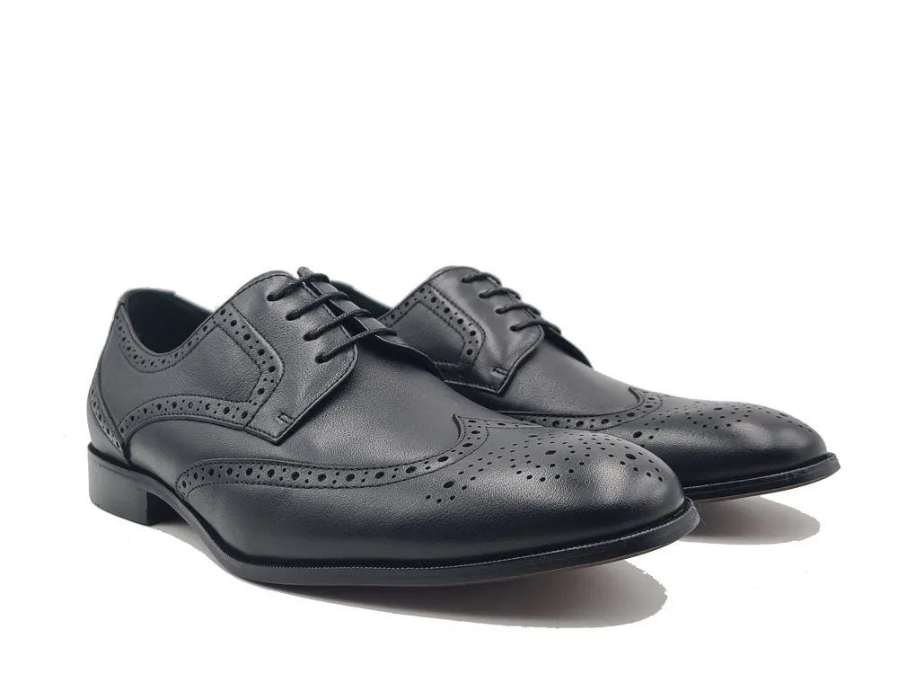 Tumbled Leather Blucher style Oxford with Flex Sole