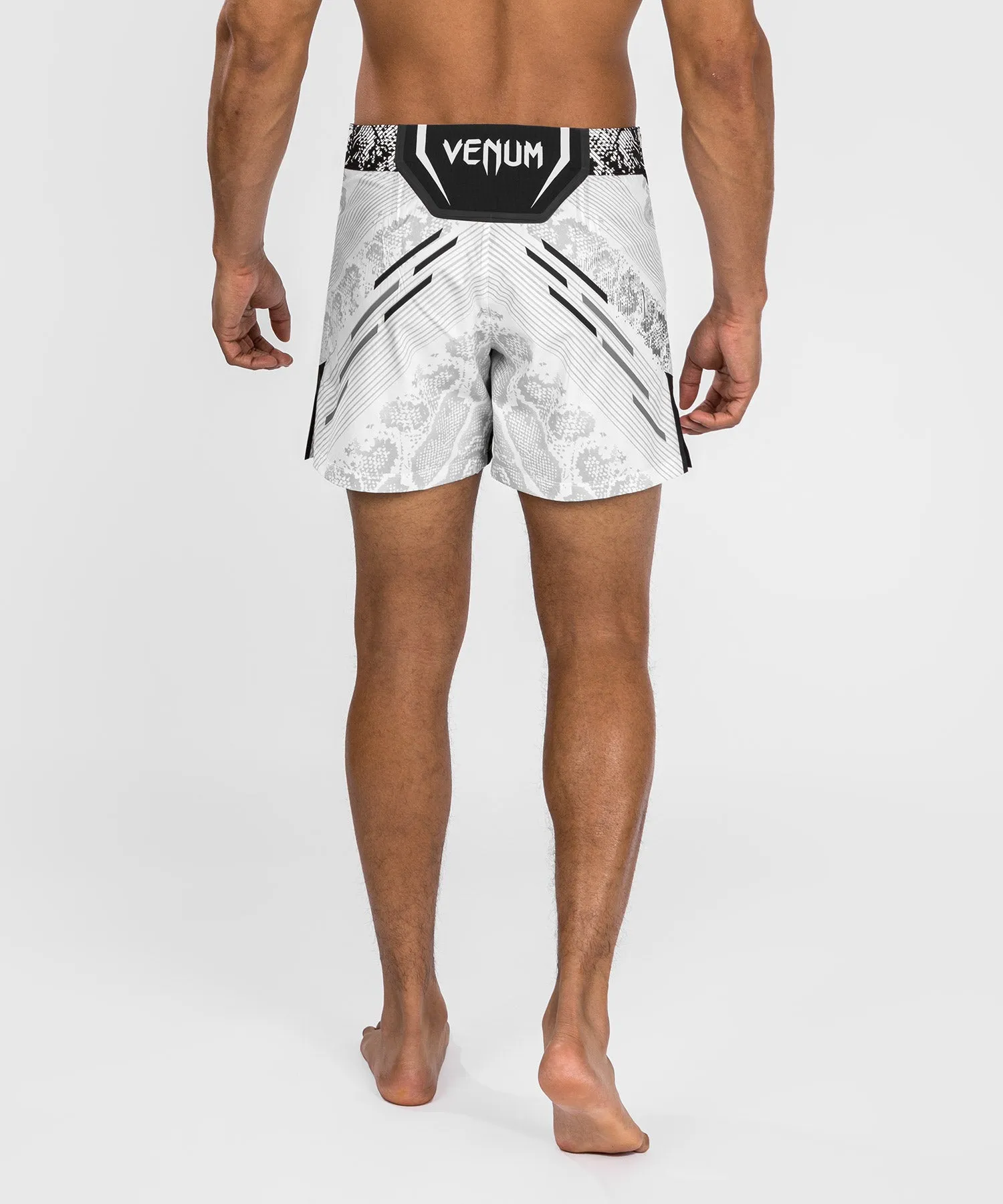 UFC Adrenaline by Venum Authentic Fight Night Men's Fight Short - Short Fit - White