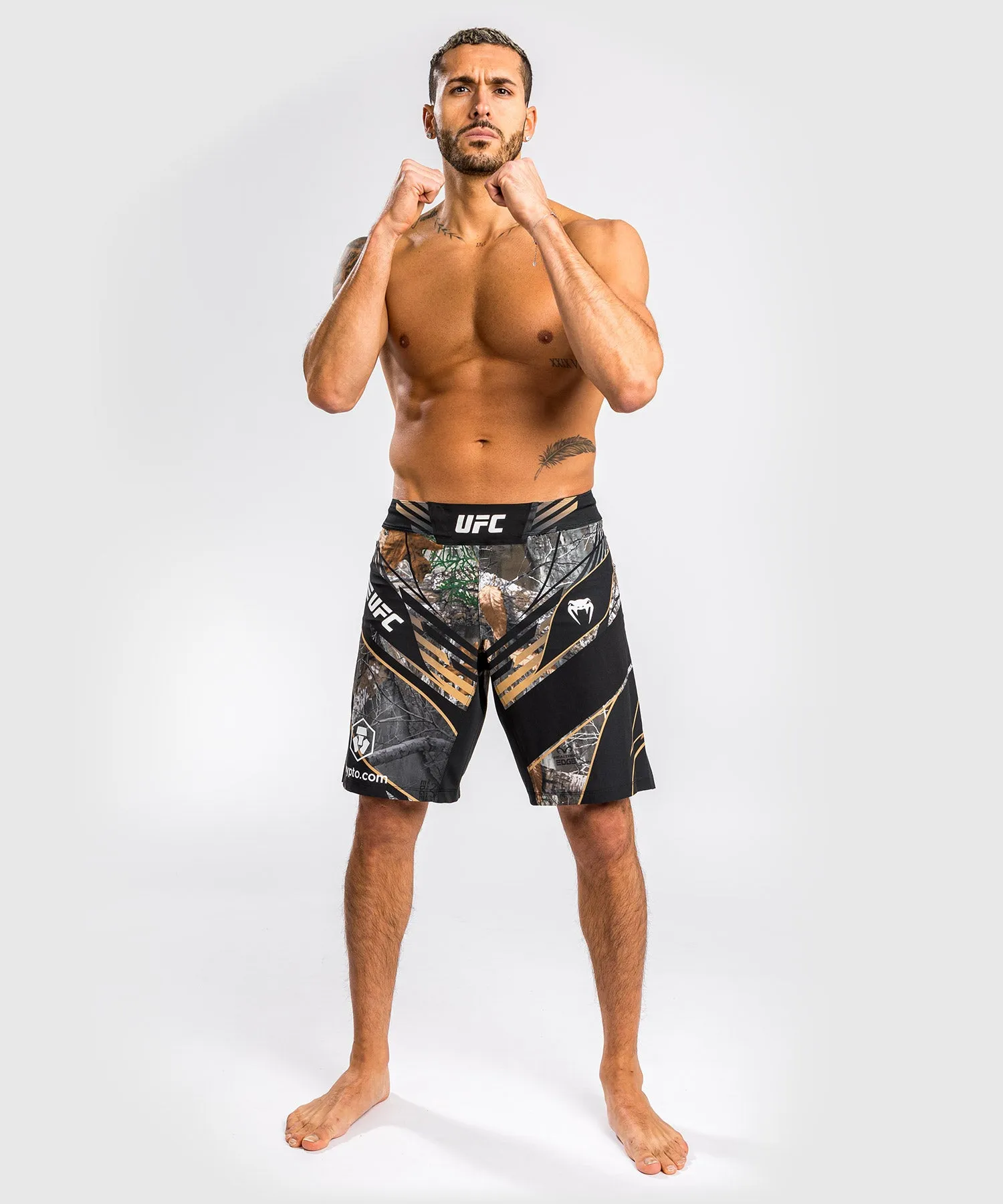 UFC Authentic Fight Night Realtree Camo Fightshort By Venum