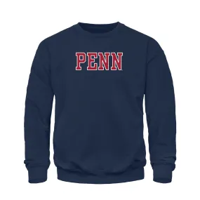 University of Pennsylvania Classic Crew Sweatshirt (Navy)