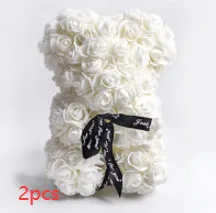 Valentine's Day Gift Rose Bear Eternal Flower Rose