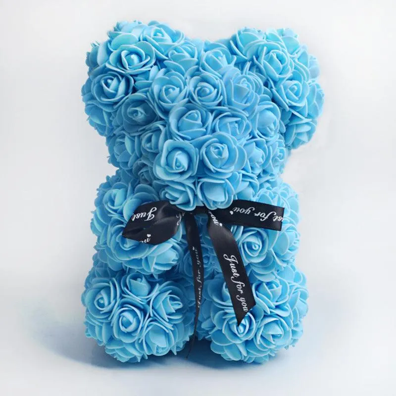 Valentine's Day Gift Rose Bear Eternal Flower Rose