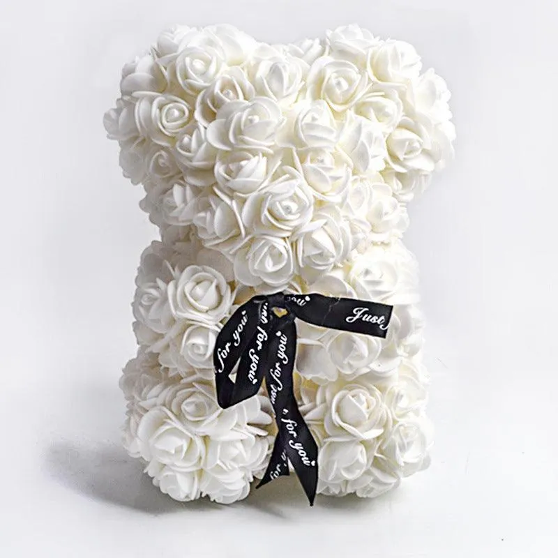 Valentine's Day Gift Rose Bear Eternal Flower Rose