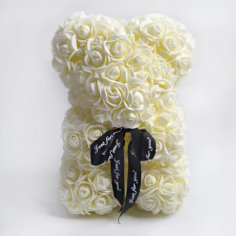 Valentine's Day Gift Rose Bear Eternal Flower Rose