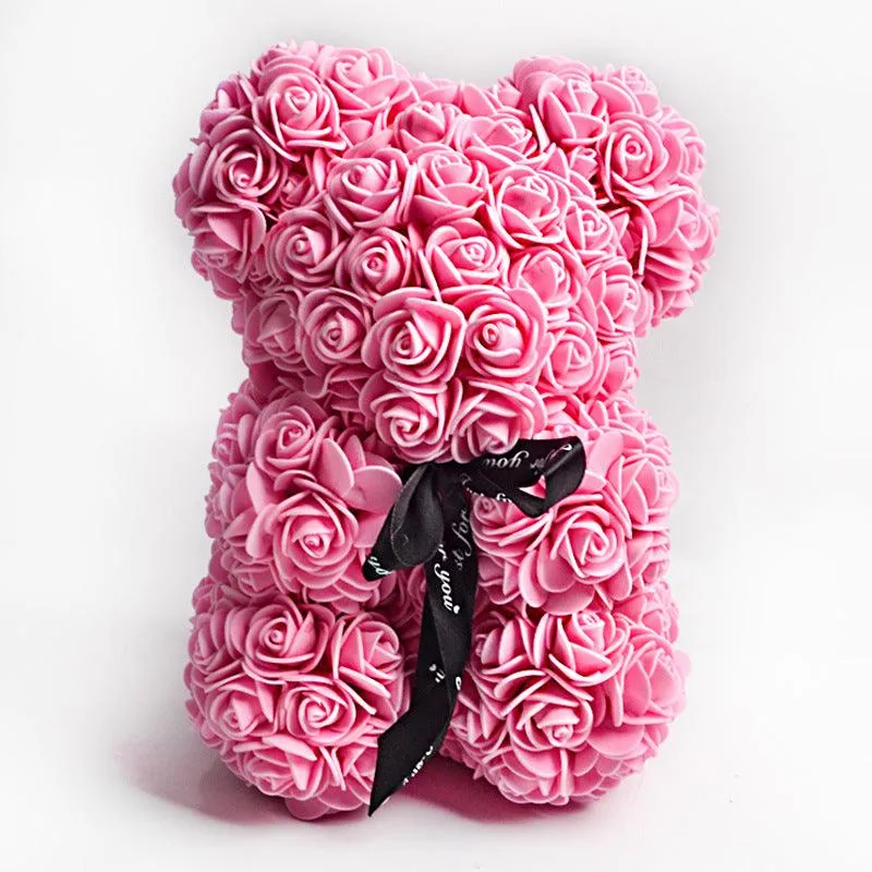 Valentine's Day Gift Rose Bear Eternal Flower Rose