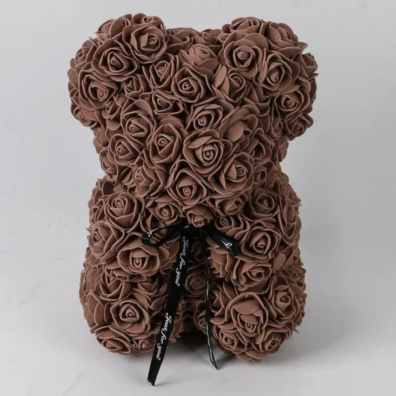 Valentine's Day Gift Rose Bear Eternal Flower Rose