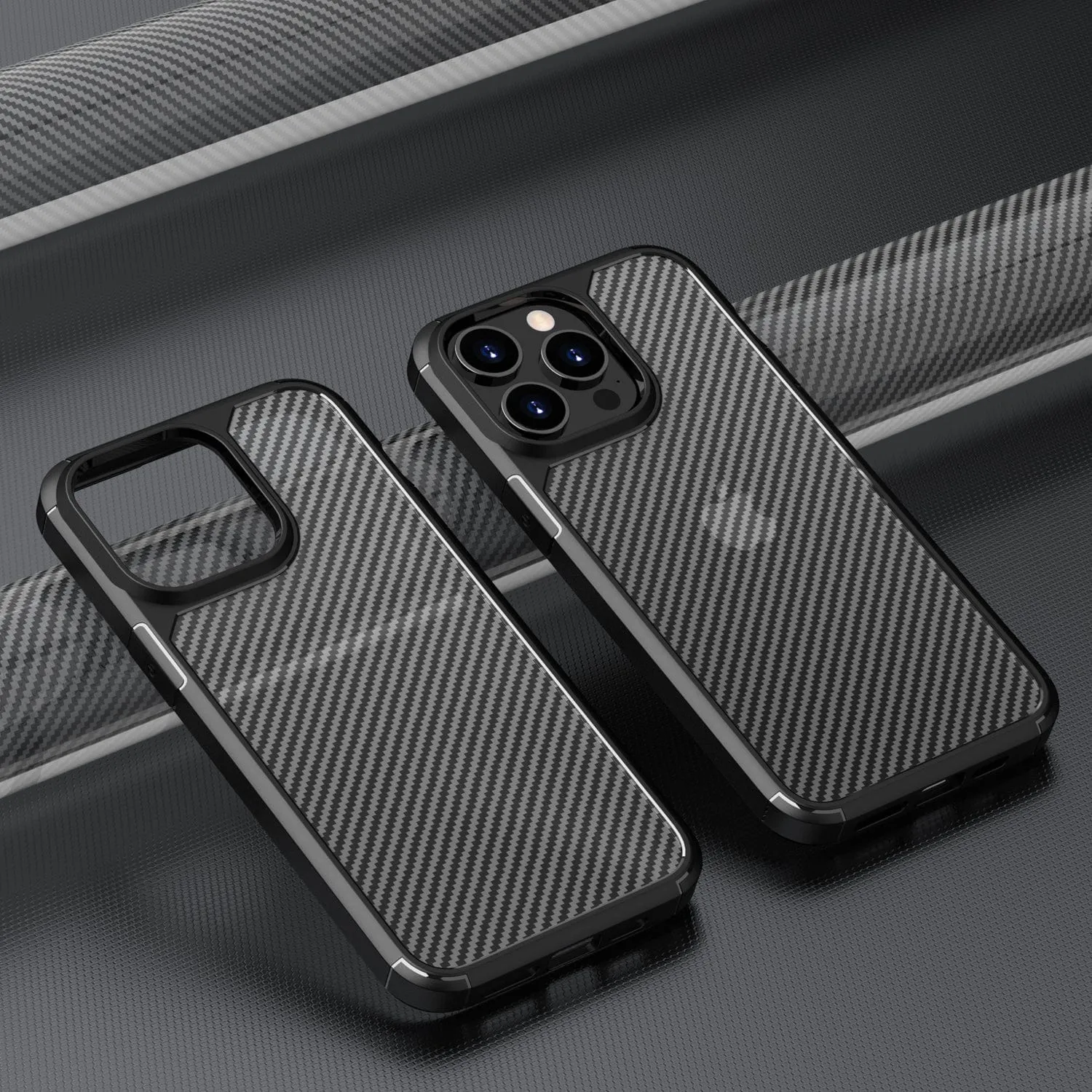 Venture Series Carbon-Fiber Style Case - iPhone 15 Pro