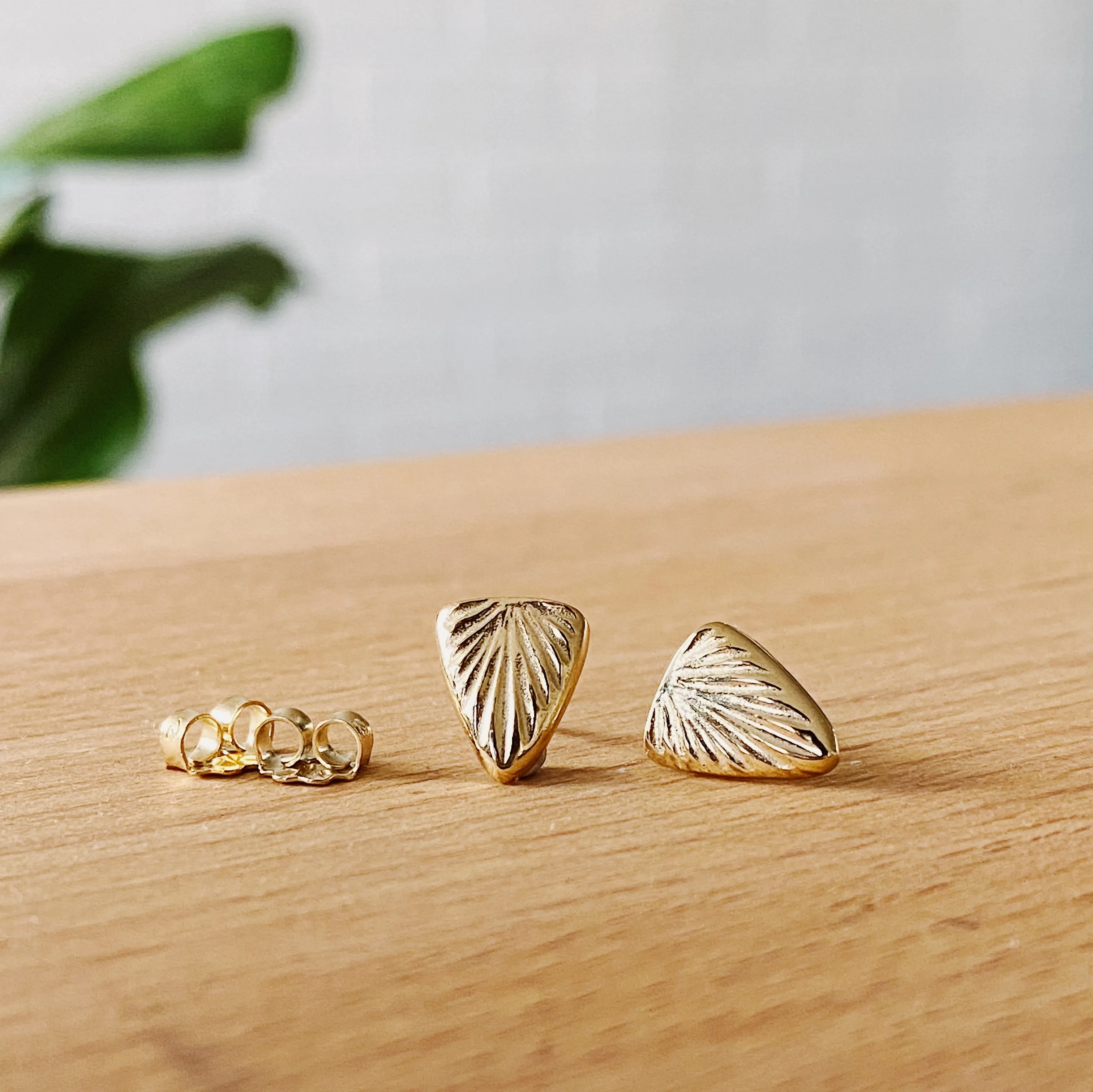 Vermeil Spark Studs