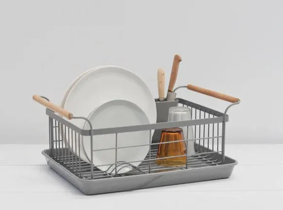 Yamazaki Tosca Dish Drainer Grey